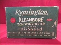Brass in Vintage Box Remington .270 Win