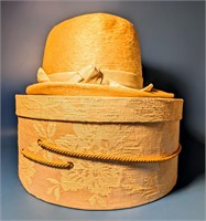 Vintage Cream Italian Vera Whistler Hat