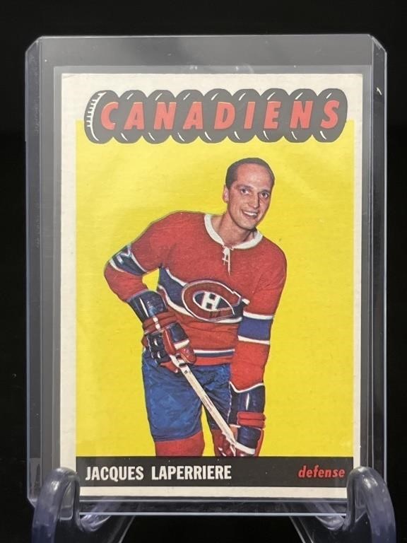 1964-65 Jacques Laperriere Canadians T.C.G.