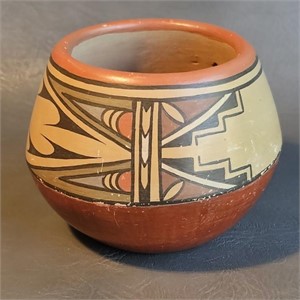 SW Style Pueblo Pottery -Signed