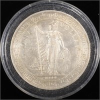 1899-B SILVER UK TRADE DOLLAR