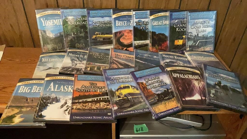 Great American railroad journey and national