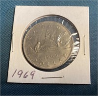 1969 CANADA DOLLAR