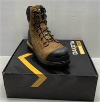 Sz 8 Men's Dakota Safety Boots - NEW $290