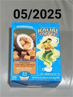 Kauai Coffee Coconut Carmel Crunch 05/2025