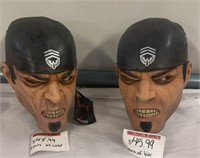 2) Gears of War Adult Masks
