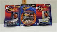 3 Dale Earnhardt Jr Diecast Cars in Package