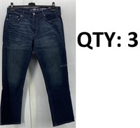 Sz 34x30 Lot of 3 Men's Hollister Jeans - NWT $155