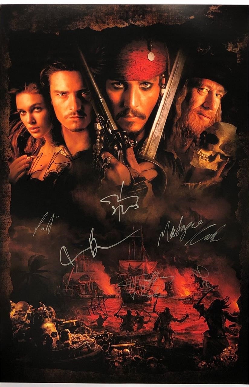 Autograph Signed COA Movie Music Poster Part 2 P