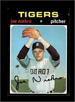 1971 Topps Baseball High #695 Joe Niekro EX-NM