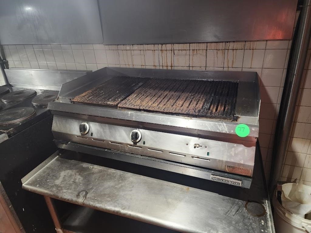 GARLAND 42" ELECTRIC CHAR GRILL