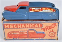 MARX MECHANICAL SUPER DELUXE DELIVER TRUCK w/BOX