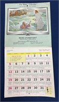 1964 Reins-Sturdivant Calendar, has some wear to