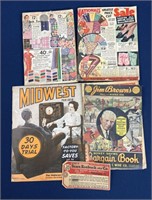 Vintage Catalogs including Jim Brown’s, Midwest,