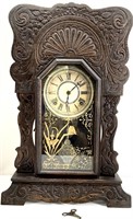 Antique Sessions Wall Clock, As Is