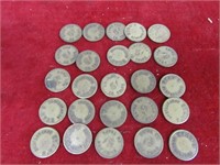 (25)Vintage Ryan's Confections 5 cent tokens.
