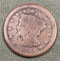 1849 US Large Cent