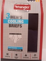 Wrangler 3 pk Men's Workwear Cooling Briefs size