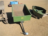 JD 50 Utility 2 Wheel Trailer