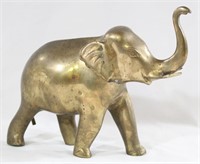 Large Brass Elephant