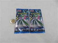 2 pack de cartes Pokémon Japonaise, neuf