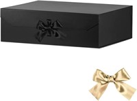 Extra Large Gift Box Black 19x16x6 Inches