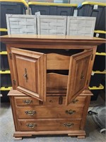 5 Drawer Chest  40 x 19 1/2 x 54 " high