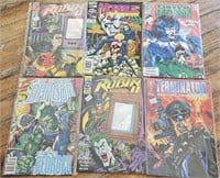 Lot of 6 Comics Robin Green Lantern Morbius