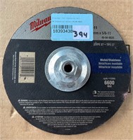 Milwaukee Sanding Disk 9"x1/4"x5/8"-11