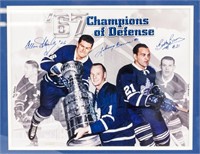 NHL '67 Autographed Champion of Defense Photo No.