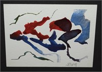 Wendell Mohr & Julie Powell Collab Orig Watercolor