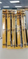 5 DeWalt 12 in aRock carbide hammer drill bits,