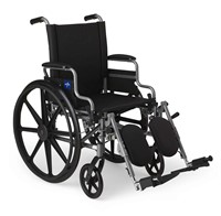 Medline Lightweight Wheelchair for Adults With Swi