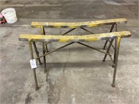 Steel Saw Horse Set of Two