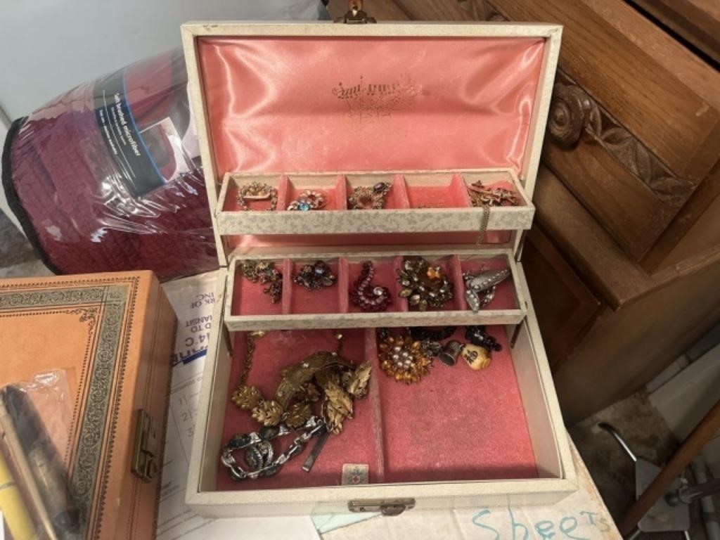 Jewelry Box & Contents