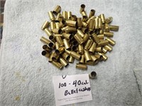 (100) 40 Cal. Casings