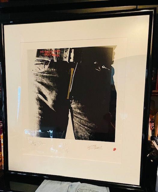 Rolling Stones Signed & Numbered "Sticky Fingers"