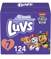 Luvs Diapers - Size 7, 124 Count