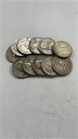 11 Silver Quarters