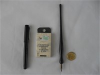 Fountain pen & cartridges & vintage dip pen