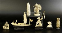 Carved Bone Miniatures