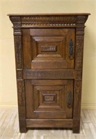 Neo Renaissance Oak Carved Cabinet.