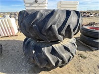 (2) GOOD YEAR 24.5-32 TRACTOR/COMBINE TIRES