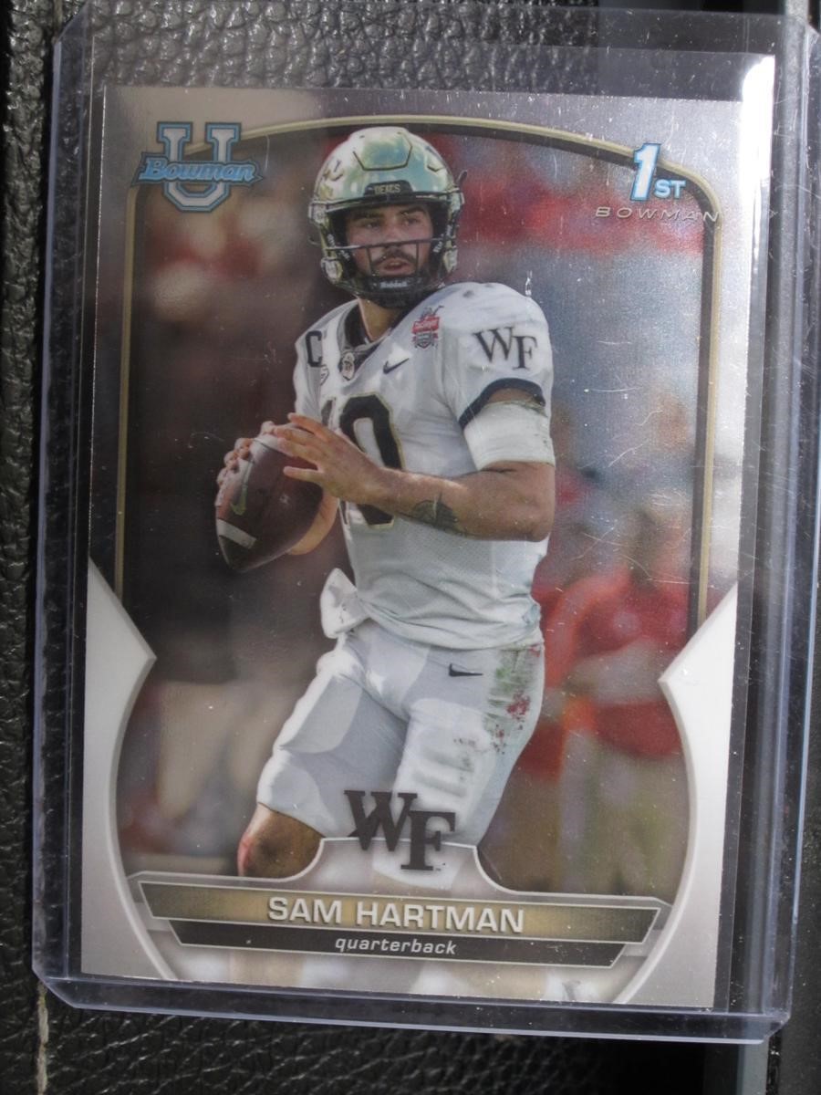 2022 BOWMAN CHROME SAM HARTMAN 1ST RC