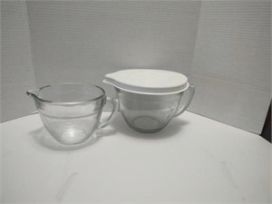 Pampered Chef measuring cups/batter bowls with