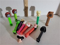 Pez candy dispensers