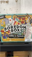 The boredom box games
