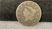 1827 Large Cent