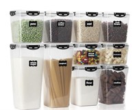 AIRTIGHT FOOD STORAGE CONTAINERS WITH LIDS, CASA