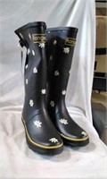 Rongee Women's Rubber Rain Boots (9)